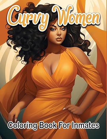 Curvy woman coloring book for inmates - MO Corrections Bookstore