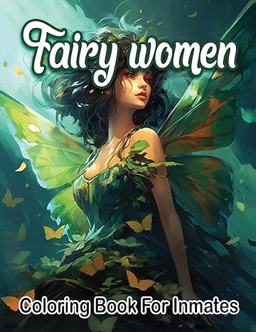 Fairy woman coloring book for inmates - MO Corrections Bookstore