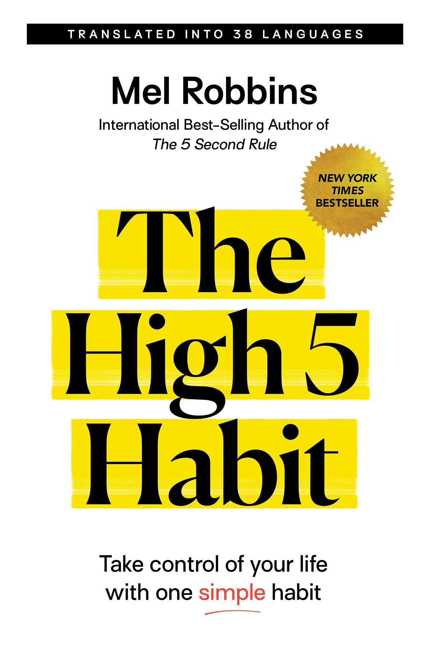 The High 5 Habit: Take Control of Your Life with One Simple Habit - MO Corrections Bookstore