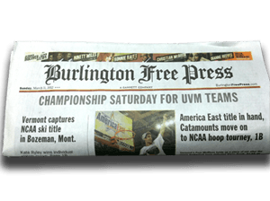 Burlington Free Press Monday-Sunday 7 Day Delivery for 4 Weeks - MO Corrections Bookstore