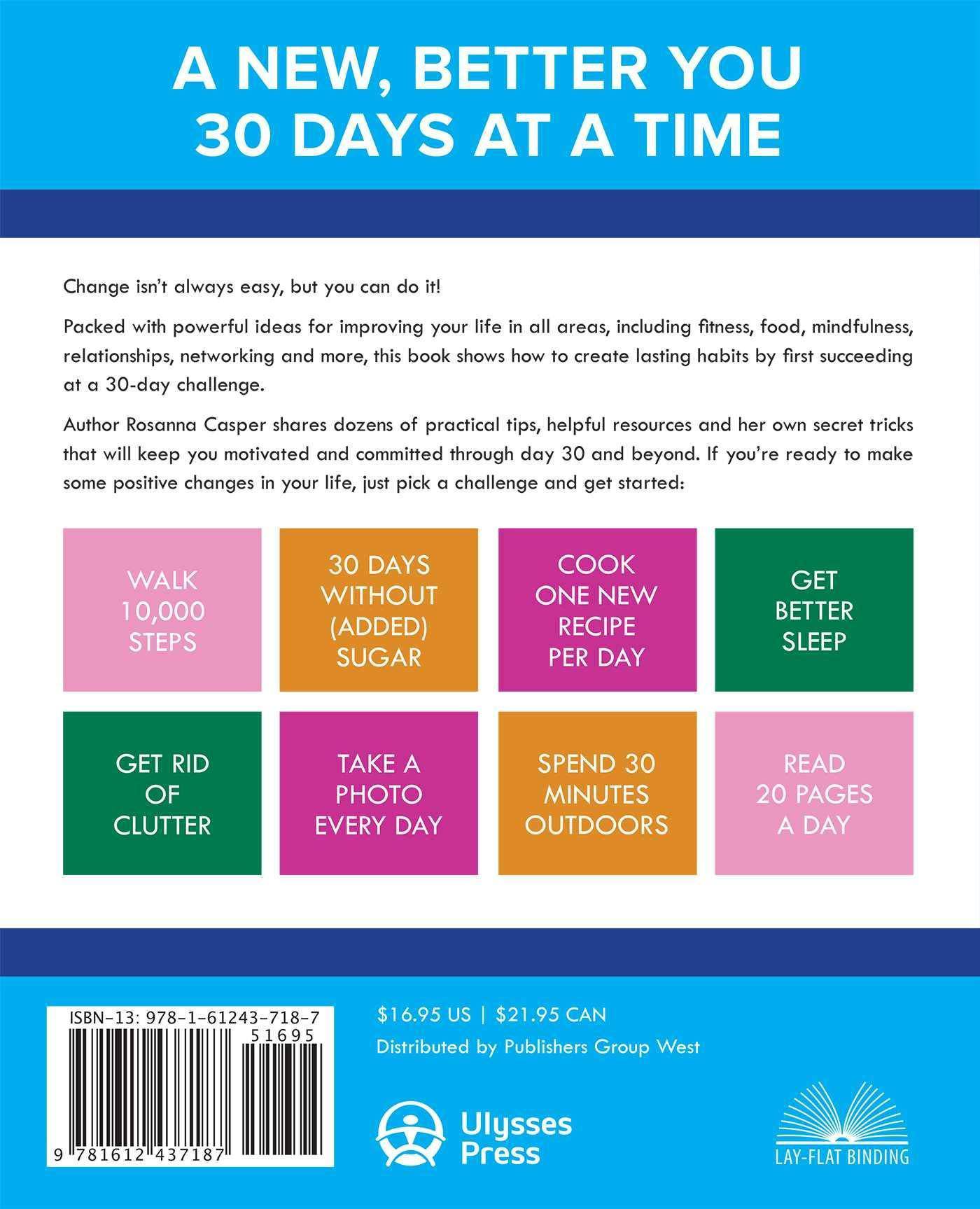 Big Book of 30-Day Challenges: 60 Habit-Forming Programs to Live - MO Corrections Bookstore