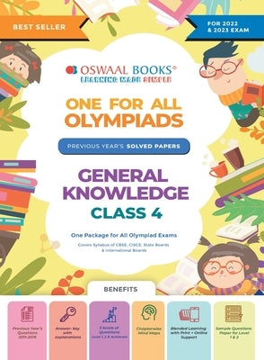 Oswaal One For All Olympiad Previous Years' Solved Papers, Class-4 General Knowledge Book (For 2022-23 Exam) by Oswaal Editorial Board