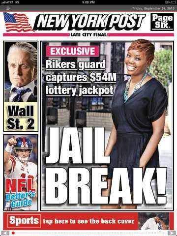 New York Post Sunday Only Delivery For 4 Weeks - MO Corrections Bookstore 